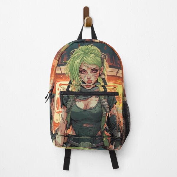 Item preview, Green Fantasy Original Anime Character AI Generated designed and sold by scudpunk.