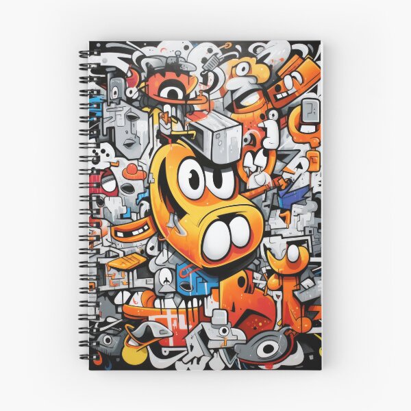 Item preview, Grafitti Inspiration Street Art Duck graffiti geometry designed and sold by Toms Tee.