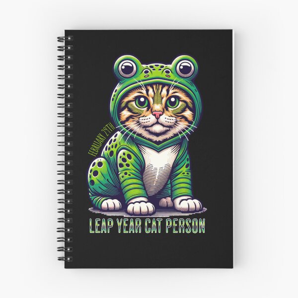 Item preview, Leap Year Cat Person designed and sold by SeledineArt.