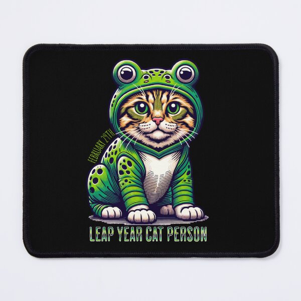Item preview, Leap Year Cat Person designed and sold by SeledineArt.