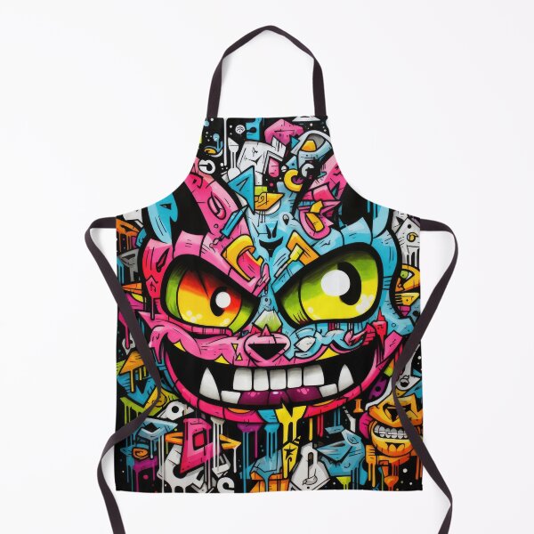 Item preview, Grafitti Inspiration Street Art Cat graffiti geometry designed and sold by Toms Tee.