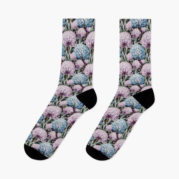Item preview, Alliums in Bloom Seamless Pattern designed and sold by Hannah Kay.