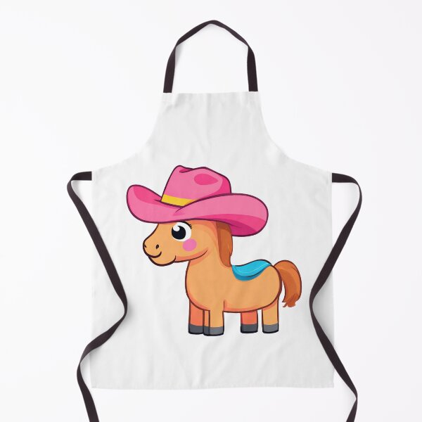 Item preview, Cute horse, Horse wearing pink hat, cute pony, kawaii horse designed and sold by PurpleWay.