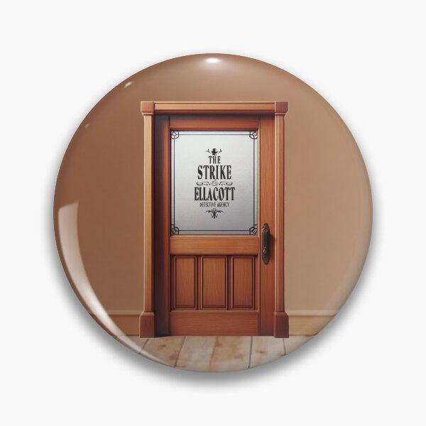 Item preview, Strike and Ellacott Detective Agency Door designed and sold by greggfriedrice.
