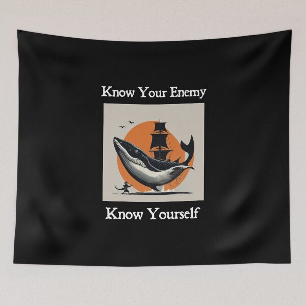 Item preview, Know Your Enemy, Know Yourself (1) designed and sold by Black Couch Lounge.