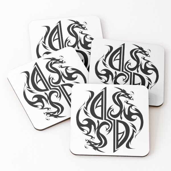 Item preview, Dragon graphic in ambigram style designed and sold by Visual Arts Sławomir Grzanek.