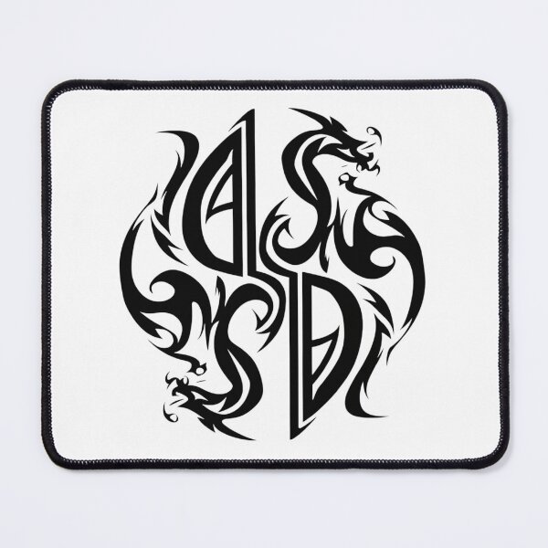 Item preview, Dragon graphic in ambigram style designed and sold by Visual Arts Sławomir Grzanek.