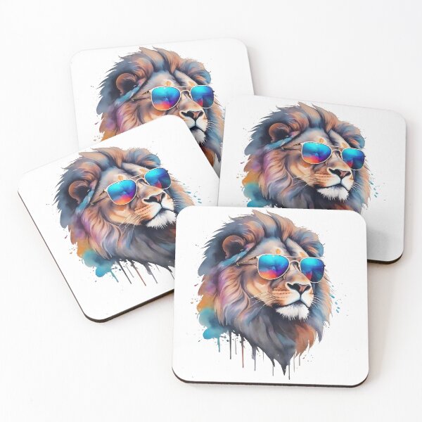 Item preview, Lion with sunglasses  designed and sold by Gabriel0x.