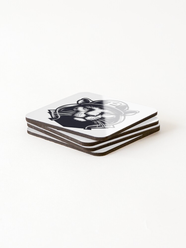 Thumbnail 4 of 5, Coasters (Set of 4), Tiger Vibes: Unleash the Rapper Within designed and sold by RuiFernandes.