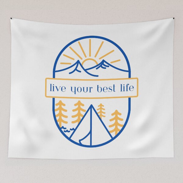 Item preview, live your best life designed and sold by BJScottArt.