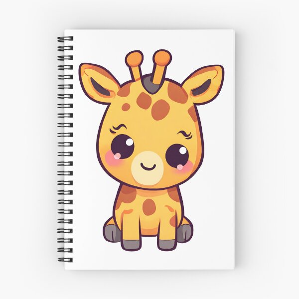 Item preview, Cute giraffe, baby giraffe, kawaii giraffe designed and sold by PurpleWay.
