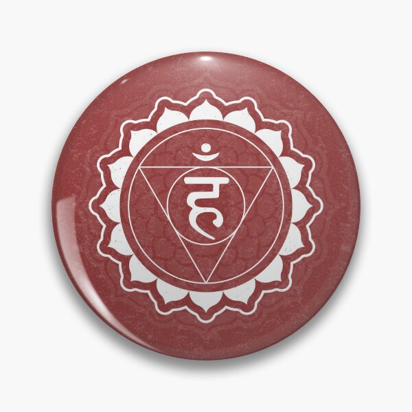 Item preview, Throat Chakra Mandala - Ruby + Snow designed and sold by Irene Estelle.
