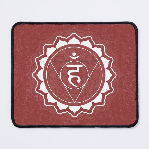 Item preview, Throat Chakra Mandala - Ruby + Snow designed and sold by Irene Estelle.