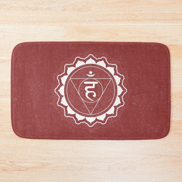 Item preview, Throat Chakra Mandala - Ruby + Snow designed and sold by Irene Estelle.