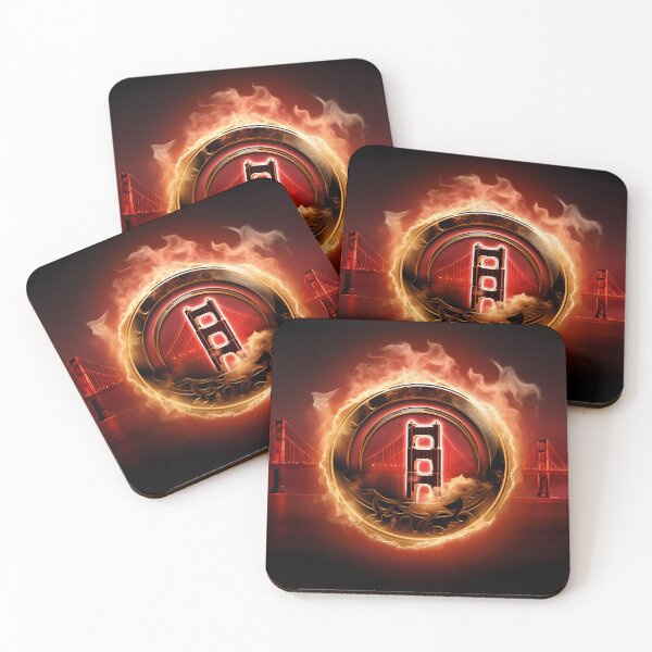 Item preview, "Champions on Fire: Golden Gate Bridge Edition" designed and sold by Art-Vortex-fr.