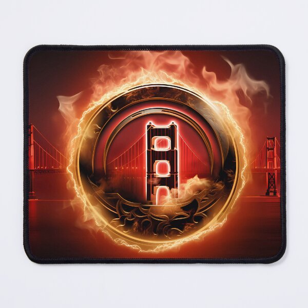 Item preview, "Champions on Fire: Golden Gate Bridge Edition" designed and sold by Art-Vortex-fr.