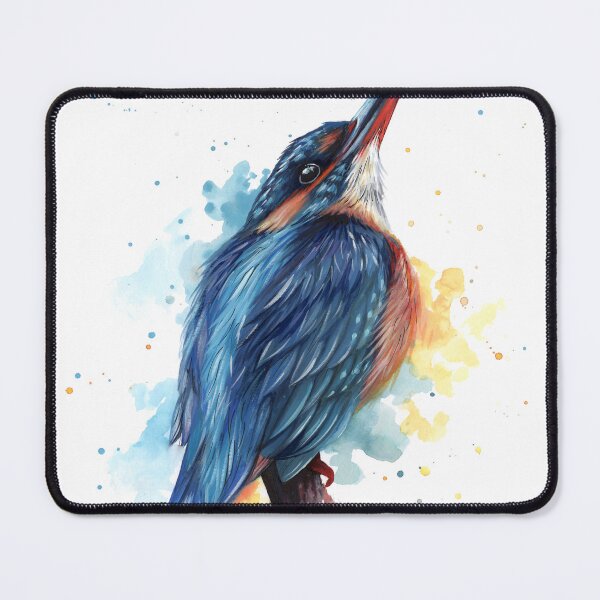 Item preview, Kingfisher perching designed and sold by sarahstribb.
