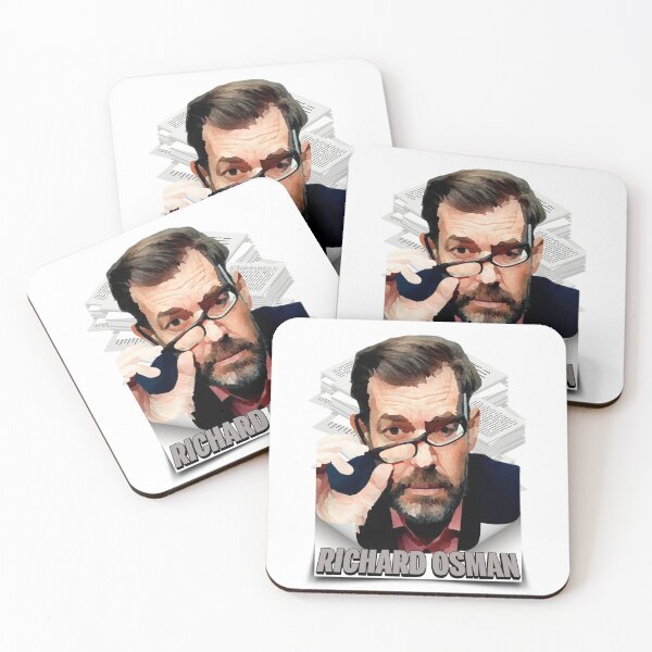 Item preview, Richard Osman English author designed and sold by Inayvision.