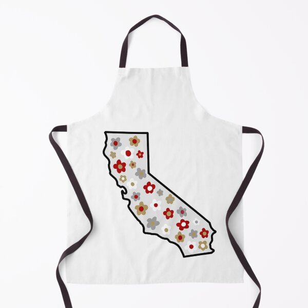 Item preview, San Francisco Boho Floral California Outline 49ers designed and sold by RBCreationsinMI.