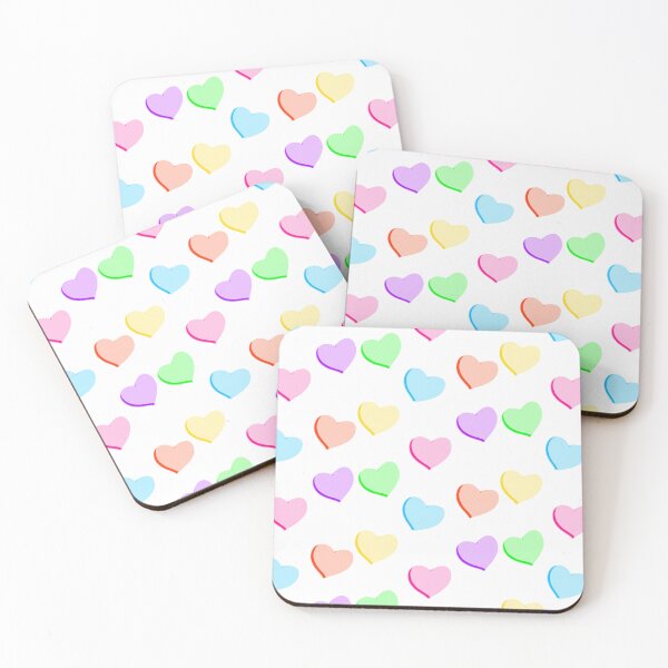Item preview, Cute colorful hearts,cute valentines sticker hearts designed and sold by vyascreations.