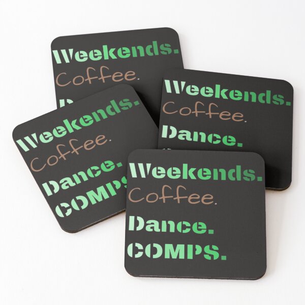 Item preview, Funny Groovy Dance Lover Weekend Coffee and Dance Comps designed and sold by medartis.