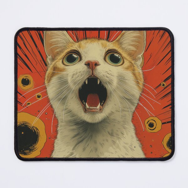 Item preview, Shocked Cat I designed and sold by summer-sun-designs.