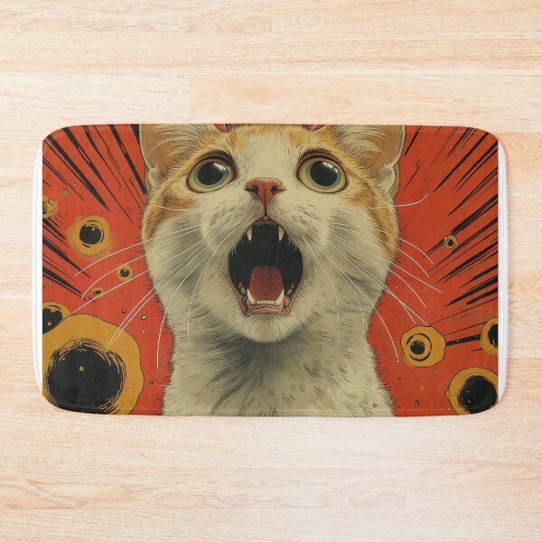Item preview, Shocked Cat I designed and sold by summer-sun-designs.