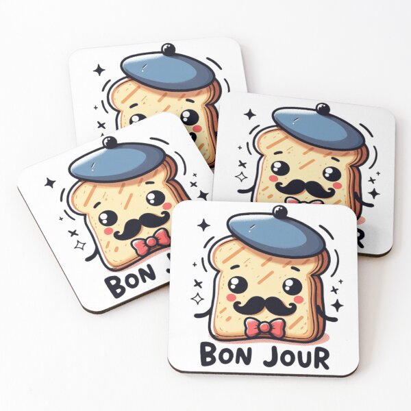 Item preview, French toast bon jour  designed and sold by Culmika.