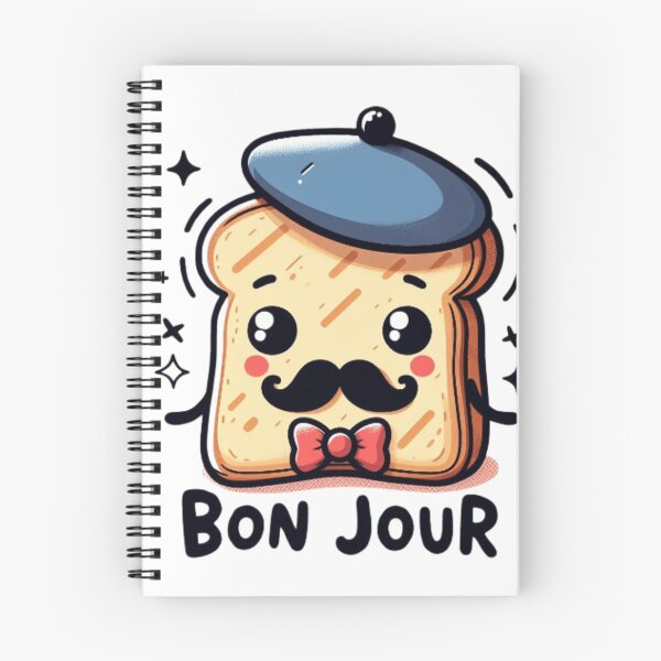 Item preview, French toast bon jour  designed and sold by Culmika.