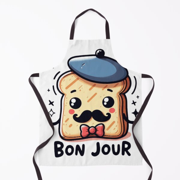 Item preview, French toast bon jour  designed and sold by Culmika.