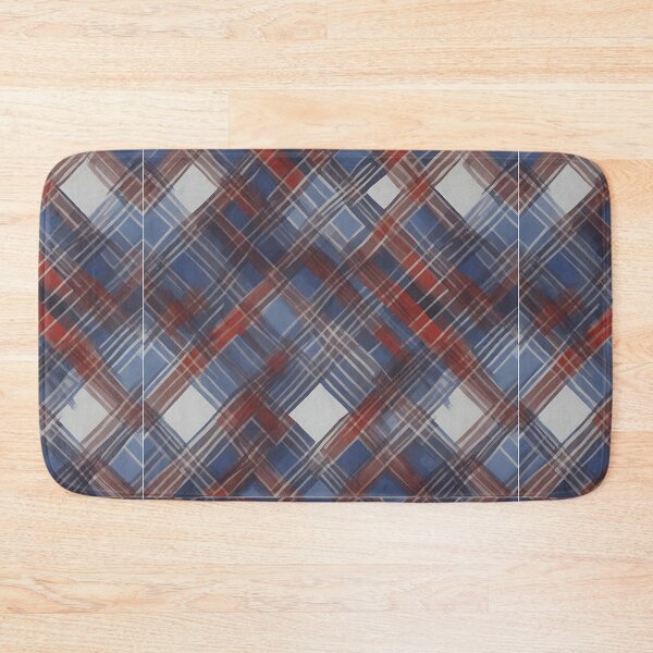 Item preview, Cross Hatch Tartan Print designed and sold by Zenvo.