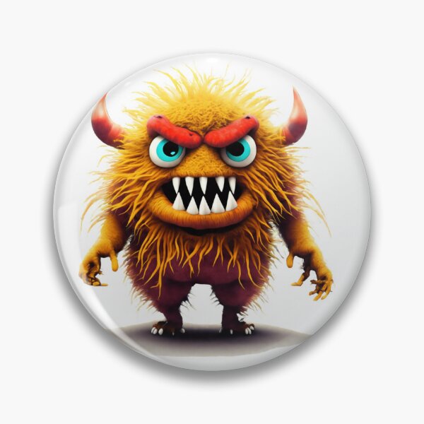 Item preview, shaggy monster 1 designed and sold by LittleWorldShop.