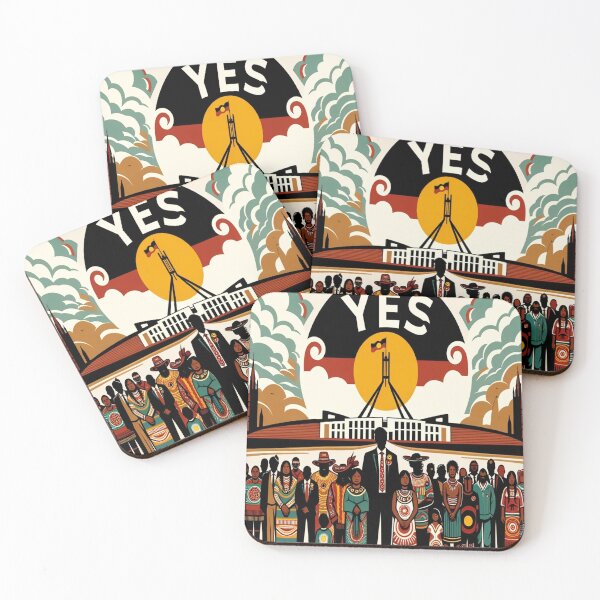 Item preview, VOTE YES To The Voice To Parliament uluru Indigenous designed and sold by Funnydesign4u.