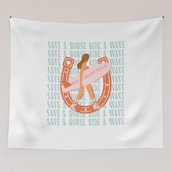 Item preview, Save a Horse Ride a Wave Coastal Cowgirl designed and sold by whatabouthayley.