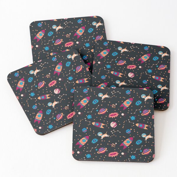 Item preview, Space Pattern Dogs designed and sold by mwagie.