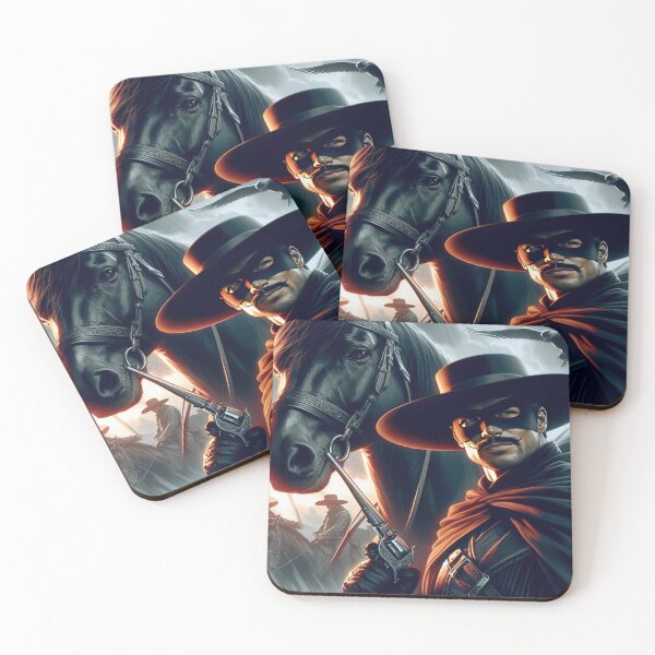 Item preview, Zorro with his horse designed and sold by Expressions-Sel.