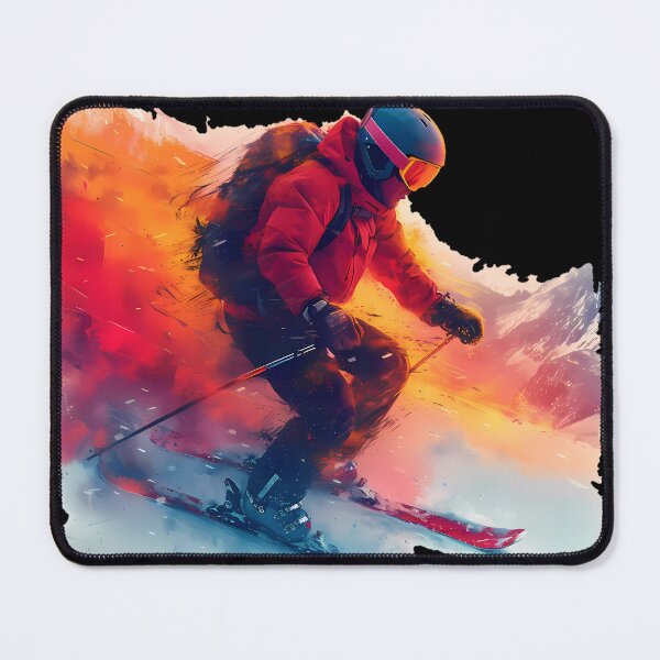 Item preview, "Minimalist Skier: Ski Week Edition" designed and sold by Art-Vortex-fr.