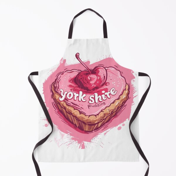 Item preview, Yorkshire Pudding Love: Cute Pink Hearts Pattern designed and sold by meowjourney.