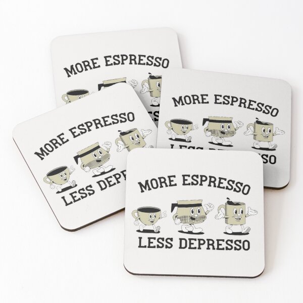 Item preview, More Espresso Less Depresso designed and sold by Barbbie.