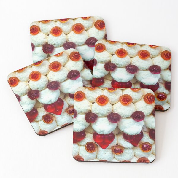 Item preview, Rows of sweets in a shop window in Switzerland designed and sold by Michael Brewer.