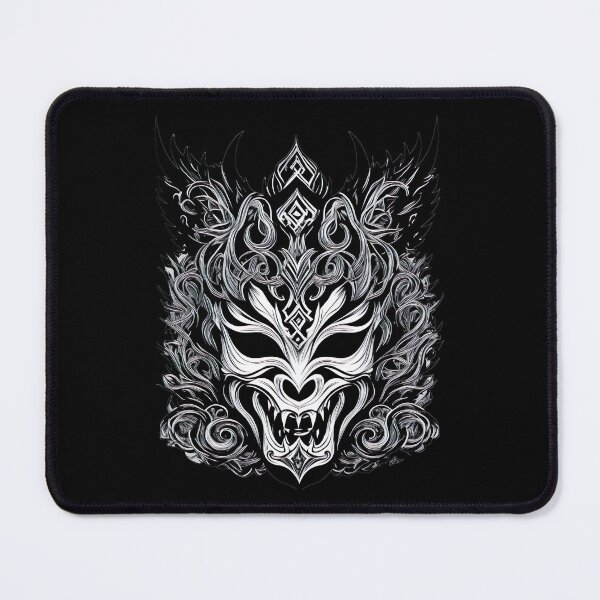 Item preview, Mask Monster Mystical Creature Shadow Samurai designed and sold by Frostquest.