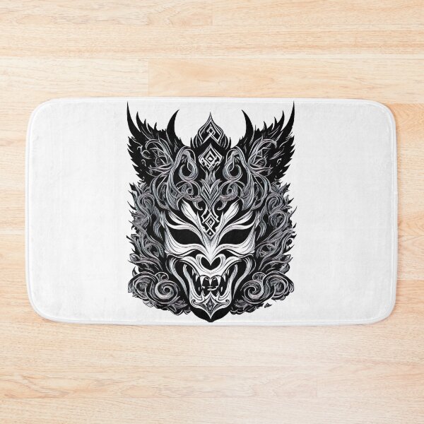 Item preview, Mask Monster Mystical Creature Shadow Samurai designed and sold by Frostquest.