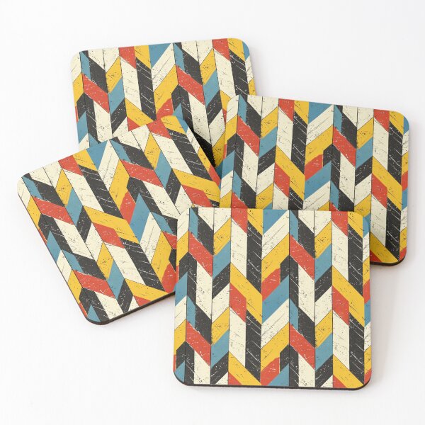 Item preview, Vintage Herringbone Distress: Grunge Chevron Zigzag Pattern designed and sold by Sir Meow Meow.