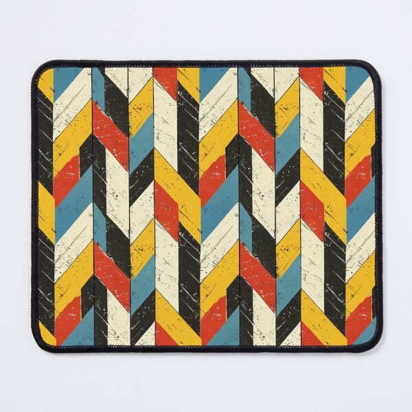 Item preview, Vintage Herringbone Distress: Grunge Chevron Zigzag Pattern designed and sold by Sir Meow Meow.