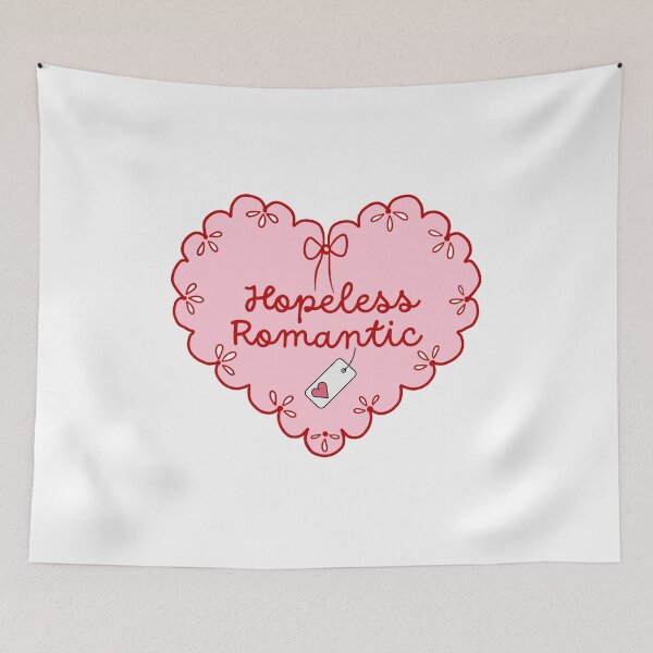 Item preview, hopeless romantic designed and sold by madebyhdesign.