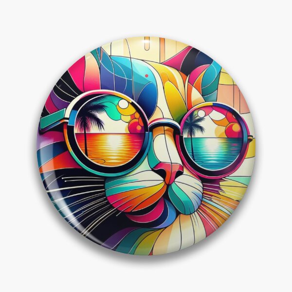 Artikelvorschau, Katze mit Sonnenbrille entworfen und verkauft von timelessmystery.
