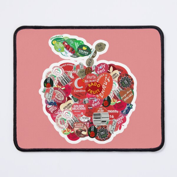 Item preview, Apple from fruit labels designed and sold by lizxberry.