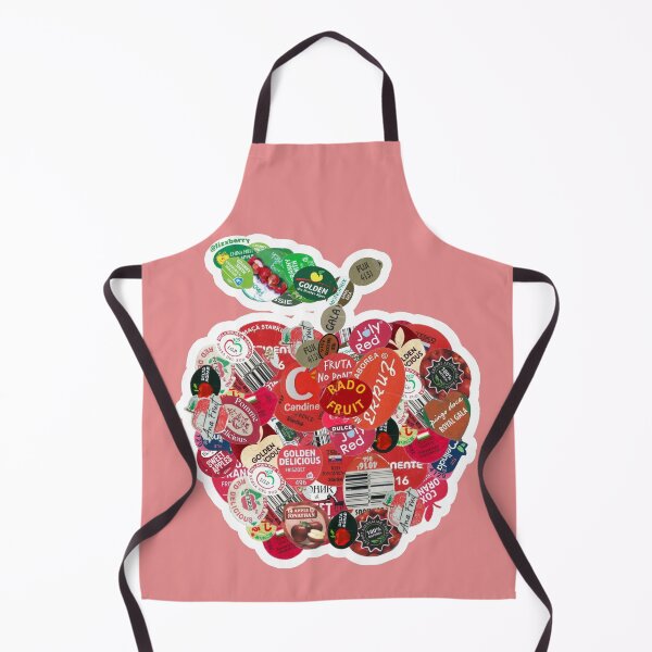 Item preview, Apple from fruit labels designed and sold by lizxberry.