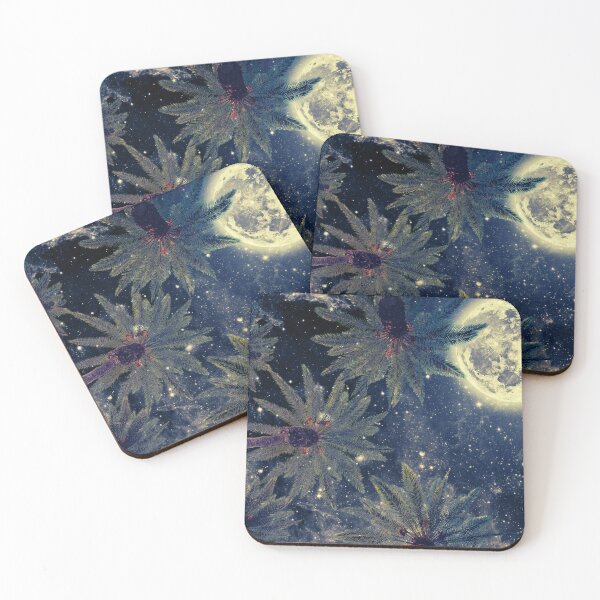 Item preview, Palm trees on a starry night designed and sold by Neeshki.