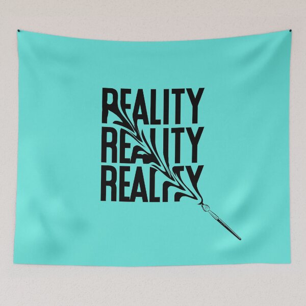 Item preview, Warped Reality - painting reality, reality paintbrush, abstract reality designed and sold by abeautifulife.